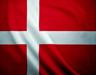Fototapeta premium National Flag of Denmark 