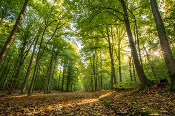Obraz premium Forest Landscape Photo