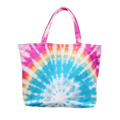 tie dye tote bag transparent background