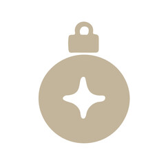 golden christmas ball ornament