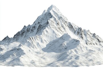 Snowy mountain peak (1)
