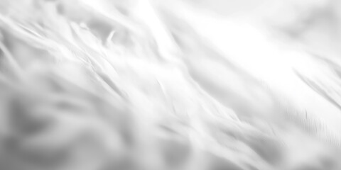 Obraz premium Abstract white texture showcasing fluid lines and soft forms blending in a serene monochrome landscape.