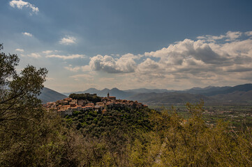 Monteroduni, Molise. Spectacular spring views