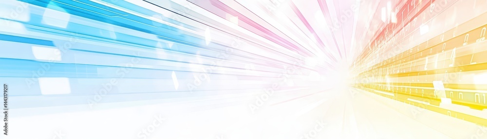 Poster dynamic abstract lines, a colorful background for modern design vivid