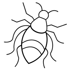 Fine-Line Aphid Illustration