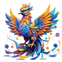 vector illustration of a bird