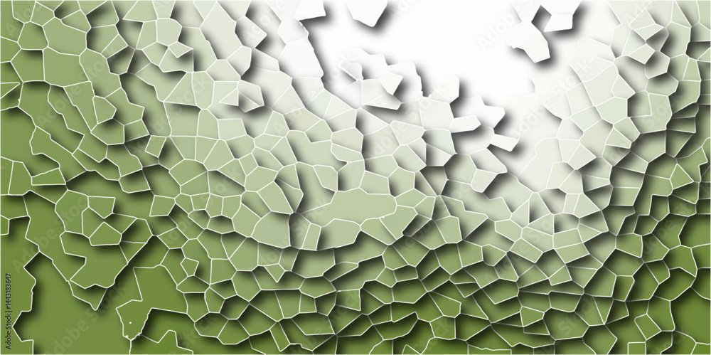 Aufkleber light green water color texture background. abstract watercolor clouds pattern in green tones. sprin