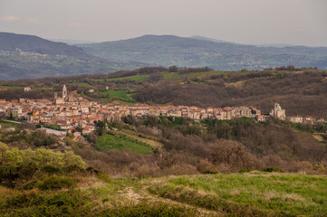 Sant&rsquo;Elena Sannita, Molise, Italy. Spectacular spring views
