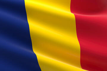 Flag of Chad.