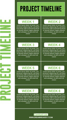 Obraz premium Budget Allocation Infographic Template for Project Management