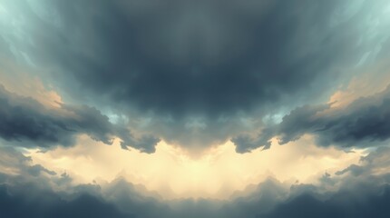 Obraz premium Dramatic Cloudscape With Soft Light