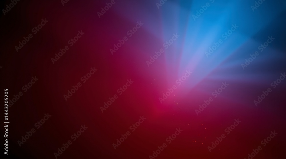 Aufkleber abstract color gradient with light rays