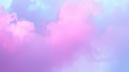 Fototapeta premium Pink and Purple Dreamy Cloudscape