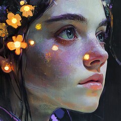 Mystical Woman Portrait