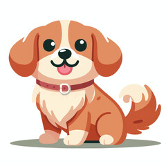 happy, pet, animal, dog, cute, puppy, domestic, portrait, adorable, canine, isolated, purebred, doggy, breed, background, looking, playful, white, sitting, friendly, friendship, young, mammal, funny, 