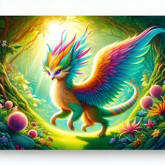 "The Enchanted Rainbow Guardian"