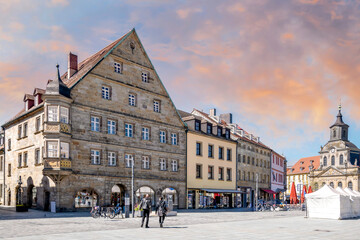 Obraz premium Altstadt, Bayreuth, Deutschland 