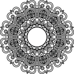 Sacred Geometry in a Mandala of Gentle Lines