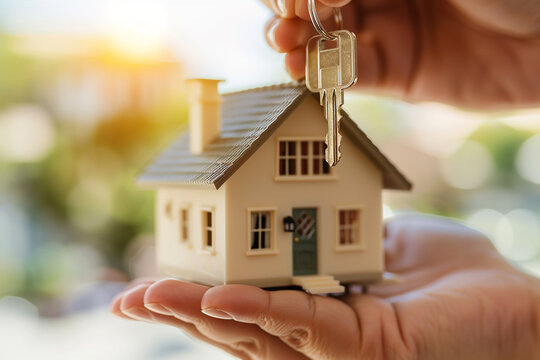 A reputable real estate company ensures a seamless home buying experience by promptly delivering keys and houses to customers who have mutually agreed upon a home purchase agreement and a loan agreeme