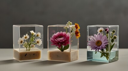 flowers in a vase