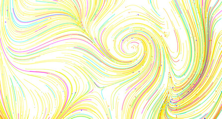 Colorful abstract background with swirling lines and vibrant colors. Perfect for website banners, presentations, and mor © vegefox.com