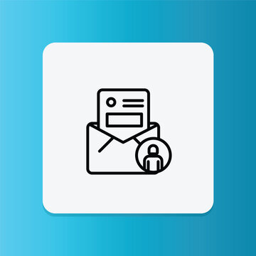 Envelope and document, symbolizing writing persuasive email content.