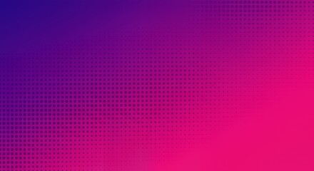 Abstract Purple and Pink Halftone Gradient Background