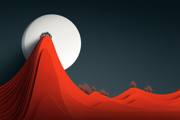 Music festival illustration. Colorful. Abstract
