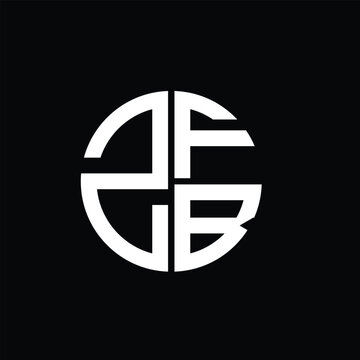 ZFB logo ZFB icon ZFB vector ZFB monogram ZFBletter ZFBminimalist ZFBtriangle ZFBflat Unique modern flat abstract logo design.