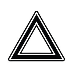 abstract triangle
