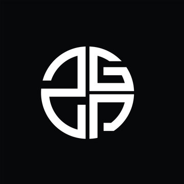 ZGP logo ZGP icon ZGP vector ZGP monogram ZGPletter ZGPminimalist ZGPtriangle ZGPflat Unique modern flat abstract logo design.