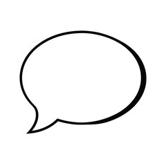 chat icon on metal internet button