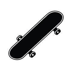 Fototapeta premium skateboard icon vector illustration