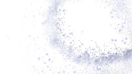 Abstract background with silver glitter particles. Perfect for festive designs.