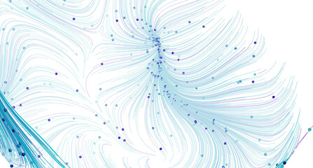 Abstract art background with blue swirls and dots. Perfect for websites, presentations, and more.