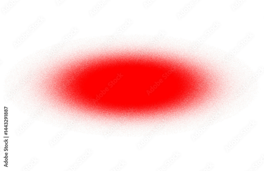 Poster red shadow overlay effect isolated on transparent background. blurred noise shadow. gradient shadow 