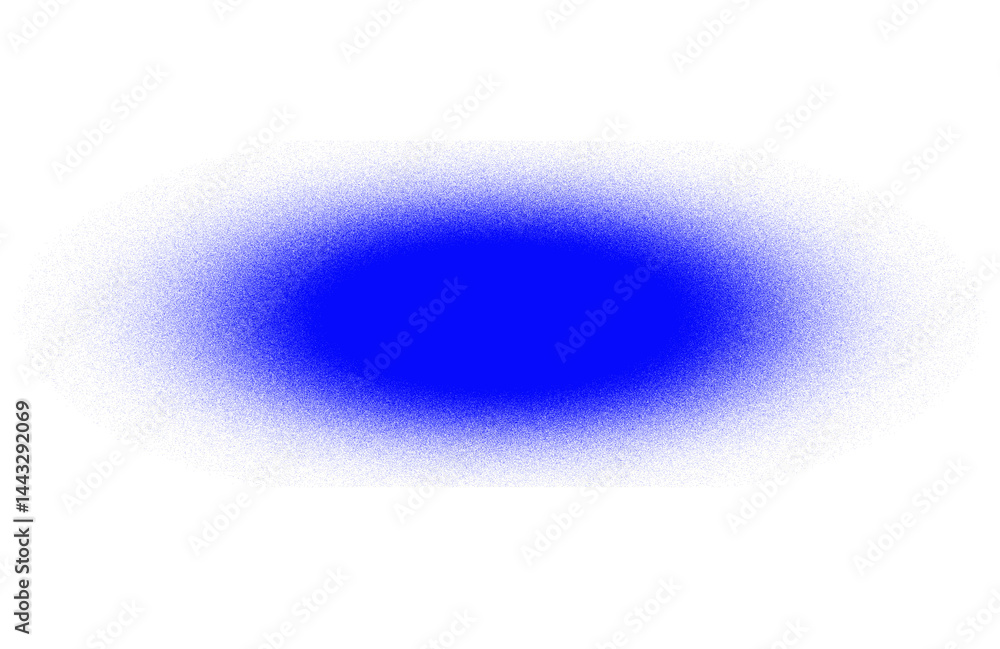 Poster blue shadow overlay effect isolated on transparent background. blurred noise shadow. gradient shadow