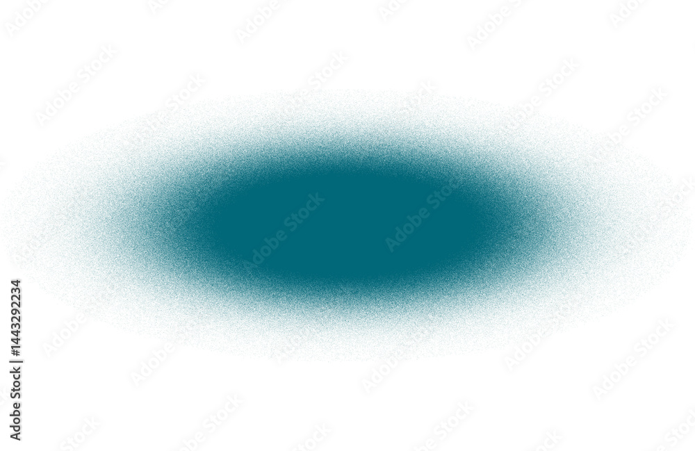 Poster dark cyan shadow overlay effect isolated on transparent background. blurred noise shadow. gradient s