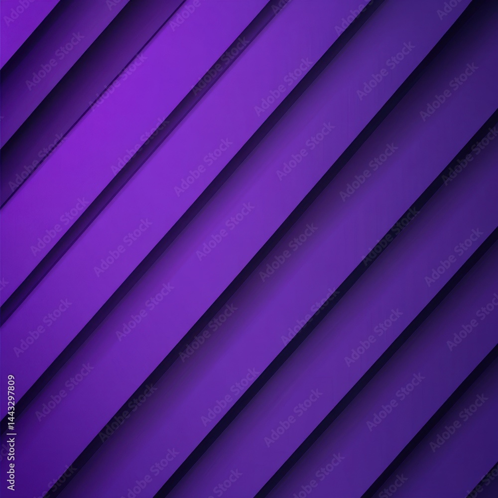 Poster abstract purple diagonal stripes background with smooth gradients and shadow effects for modern desi