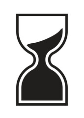 hourglass vector icon