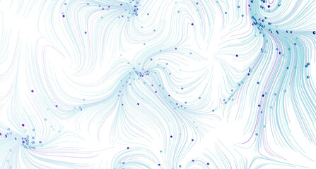 Beautiful abstract background with swirling lines and scattered dots. Perfect for websites, presentations, and more!