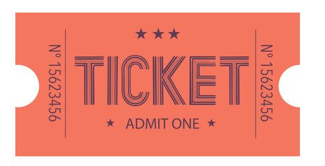 Vintage Ticket, Coupon sale, Ticket sale, Set tiket, Vintage Ticket