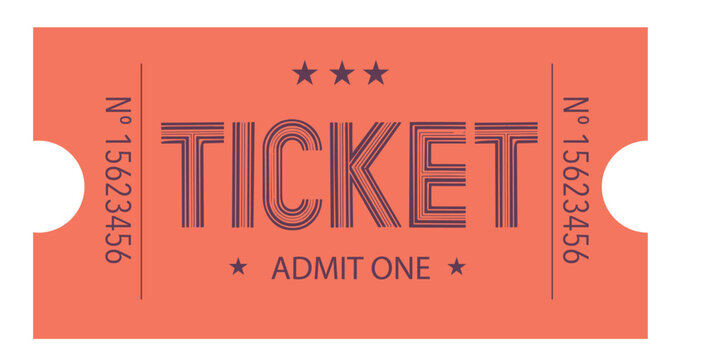 Vintage Ticket, Coupon sale, Ticket sale, Set tiket, Vintage Ticket