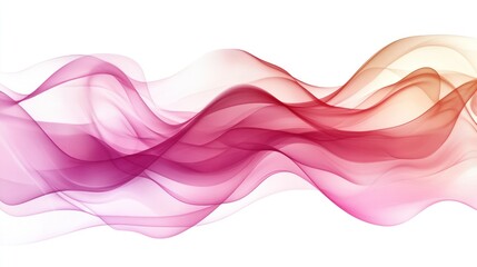 Fototapeta premium Abstract flowing waves of vibrant color