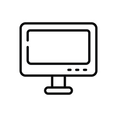 Computer Icon vector stock illustration