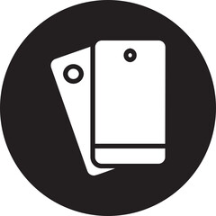 Smartphone  glyph icon