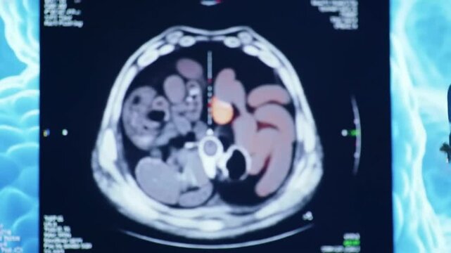 Abdominal Aortic Aneurysm on CT Scan
