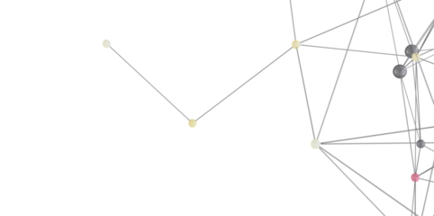 Stock photo of abstract network connection with dots and lines. Ideal for technology, communication, and connection concepts.