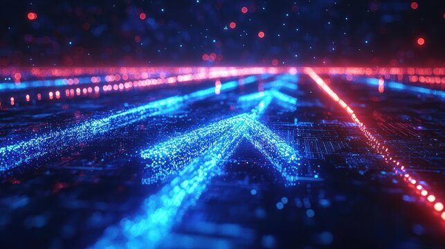 Digital Arrows of Data Flow