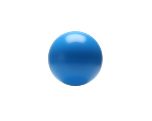 Captivating solo blue juggling ball against a solid backdrop creating a sense of focus and precision, ideal for illustrating balance, skill, and minimalist aesthetic